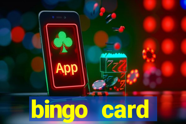 bingo card generator with pictures